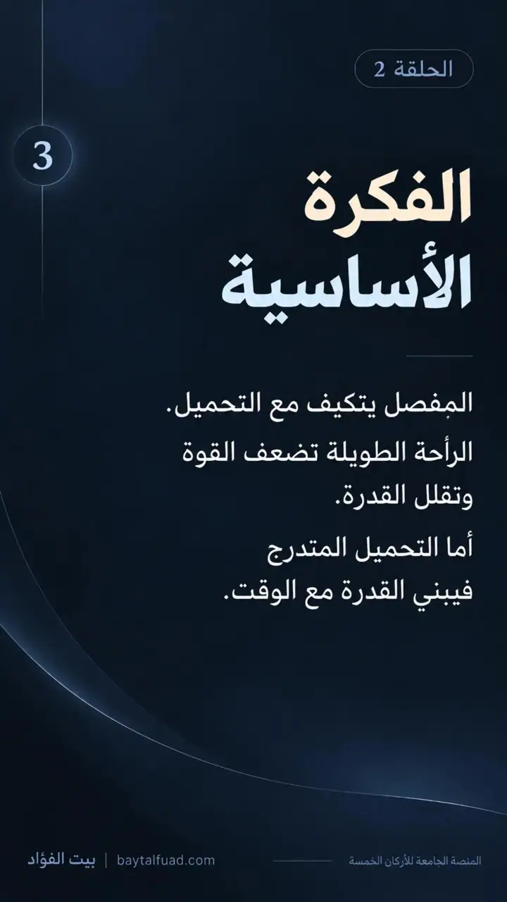 الشريحة 3 من 7: الحركة ليست عدو الركبة
