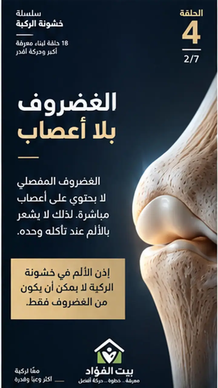 الشريحة 2 من 7: الألم في خشونة الركبة