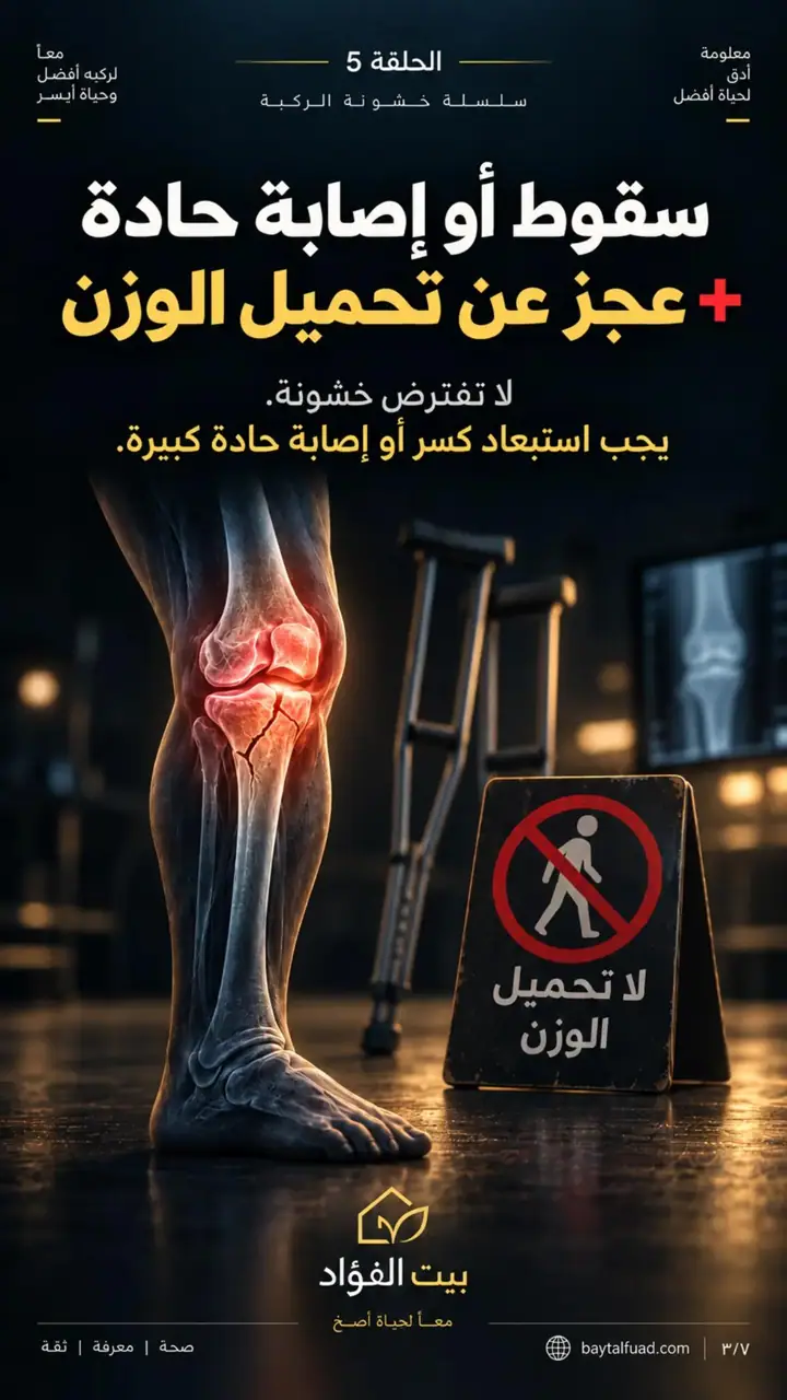 الشريحة 3 من 7: سلسلة خشونة الركبة