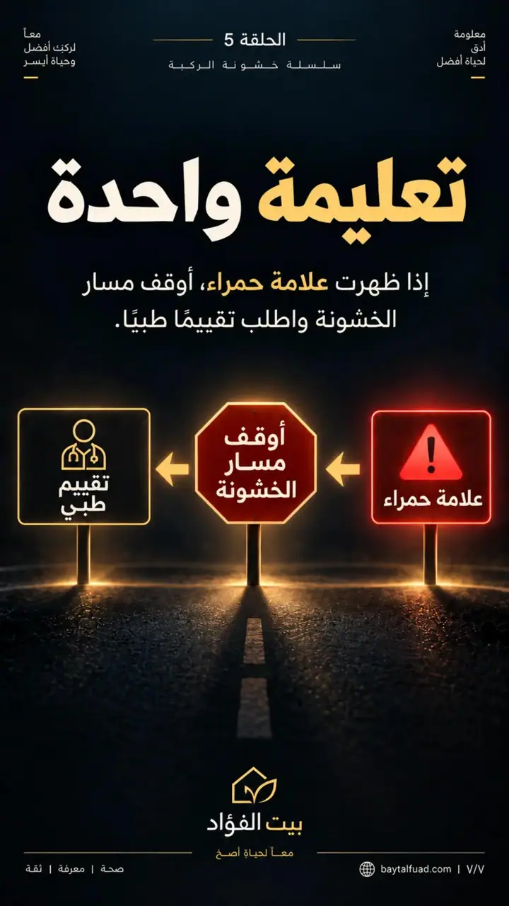 الشريحة 7 من 7: سلسلة خشونة الركبة