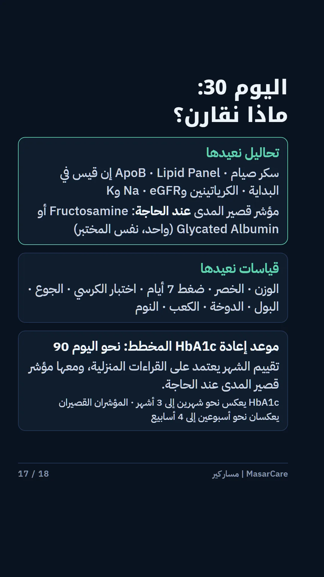 اليوم 30: ماذا نقارن؟