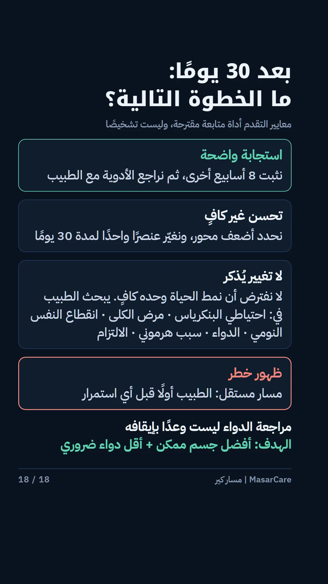 18: الخطوة التالية